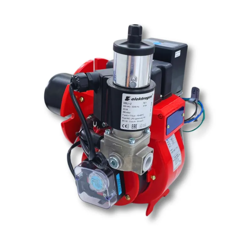 Queimador industrial monobloco a gás Linha MAXI – Sookook